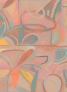 Tres Tintas Carta da parati panoramica Giant Abstract - Pink