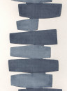 Kravet Wallpaper Stacked - Indigo