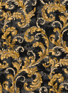 Coordonné Tapete Byzantine Damask - Onyx