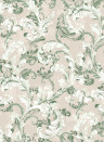 Coordonné Tapete Byzantine Damask - Sage