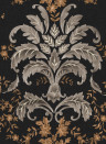 Coordonné Wallpaper French Damask - Onyx