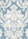 Coordonné Carta da parati Venetian Damask - Sapphire