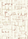 Clarke & Clarke Wallpaper Quadrata - Blush