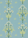 Morris & Co Wallpaper Meadow Sweet - Mineral Blue