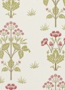 Morris & Co Papier peint Meadow Sweet - Rose/ Olive