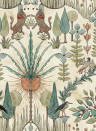 Coordonne Papier peint Oasis Villa - Emerald