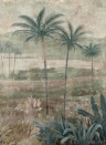 Coordonne Mural Draa Palms - Sage