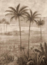 Coordonne Mural Draa Palms - Bone