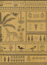 Coordonne Mural Asni Valley Bamboo - Curry