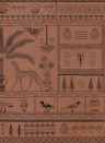 Coordonne Mural Asni Valley Bamboo - Clay