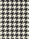Harlequin Wallpaper Houndstooth - Black Earth/ Soft Focus
