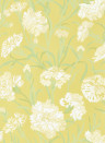 Harlequin Wallpaper Fleur de Joie - Chalk/ Clover/ Honey