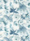 Harlequin Tapete Flores - Cornflower/ First Light/ Denim