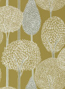 Harlequin Papier peint Silhouette - Ochre/ Taupe