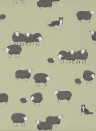 Little Greene Wallpaper Nip & Lassie - Kitchen Green