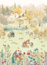 Little Greene Tapete Potter's Woodland - Harvest