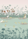 Little Greene Papier peint Riverside Capers - Quack