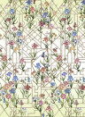 Christian Lacroix Tapete Fretwork Garden Panoramic - Citron