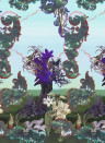 Christian Lacroix Mural Novafrica Sunrise Scene 2 - Azur