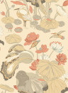 GP & J Baker Wallpaper Nympheus - Parchment/ Blush