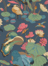 GP & J Baker Wallpaper Nympheus - Indigo/ Teal