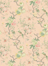 GP & J Baker Tapete Oriental Bird - Blush