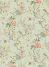 GP & J Baker Tapete Oriental Bird - Eau De Nil