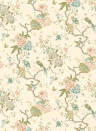 GP & J Baker Tapete Oriental Bird - Antique