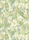 GP & J Baker Wallpaper Tropical Floral - Soft Green