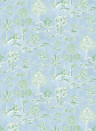 Osborne & Little Wallpaper Karuna - Sky/ Leaf