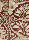 Lewis & Wood Papier peint Alhambra 50 - Garnet