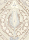 Lewis & Wood Carta da parati Benaki - Blue Mink