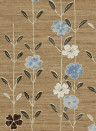 Lewis & Wood Carta da parati Blossom - Blue Ginger