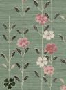 Lewis & Wood Carta da parati Blossom - Peony Jade