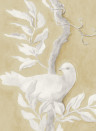 Lewis & Wood Carta da parati Doves - Fawn