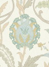Lewis & Wood Carta da parati Ipek Damask - Ceramic