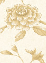 Lewis & Wood Carta da parati Jasper Peony - Buttermilk Reverse