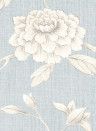 Lewis & Wood Carta da parati Jasper Peony - Ciel