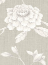 Lewis & Wood Carta da parati Jasper Peony - Flax