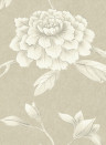 Lewis & Wood Carta da parati Jasper Peony - Parchment