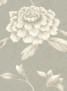 Lewis & Wood Carta da parati Jasper Peony - Pumice