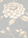 Lewis & Wood Carta da parati Jasper Peony - Smoke