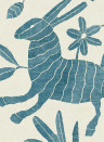 Lewis & Wood Carta da parati Otomi - Bluebird