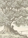 Lewis & Wood Wallpaper Royal Oak - Aquatint
