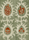 Lewis & Wood Carta da parati Tribal - Limpopo Green