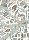Lewis & Wood Tapete Utopia - Aqua Vita