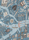 Lewis & Wood Tapete Utopia - Blue Almond