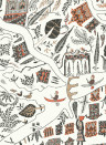 Lewis & Wood Tapete Utopia - Satsuma Soot