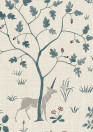 Lewis & Wood Carta da parati Voysey Park - Cluny