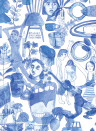 NLXL Wandbild I'm Blue - 06 Drops